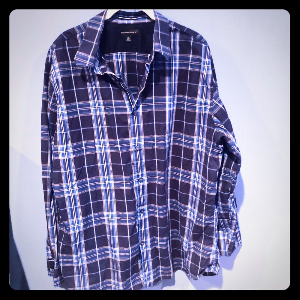 Men’s Banana Republic l/s Shirt XL